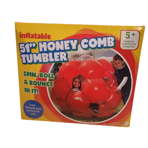 Inflatable honey comb tumbler - Picture 3 of 3